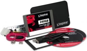 Kingston Technology 240GB Solid State Drive V300 SATA 3 Upgrade Kit
